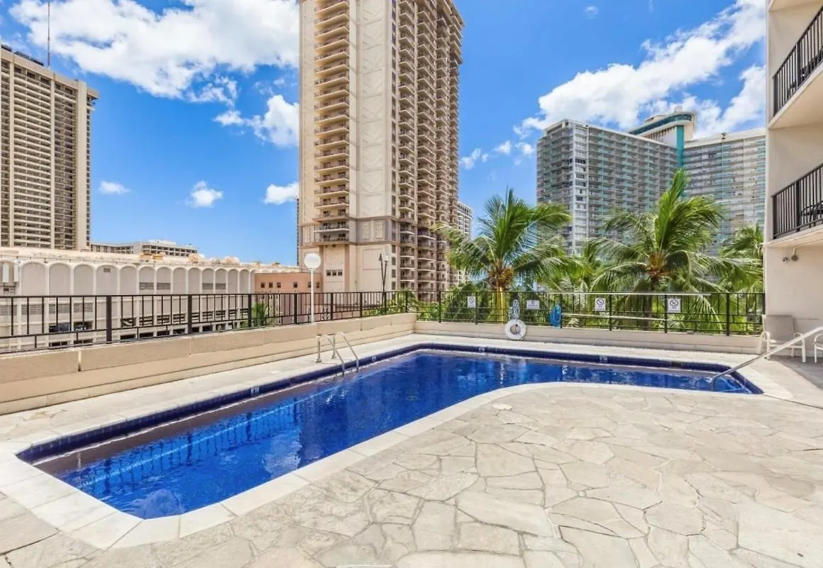 Waikiki Palms In Paradise Apts Honolulu Apartment