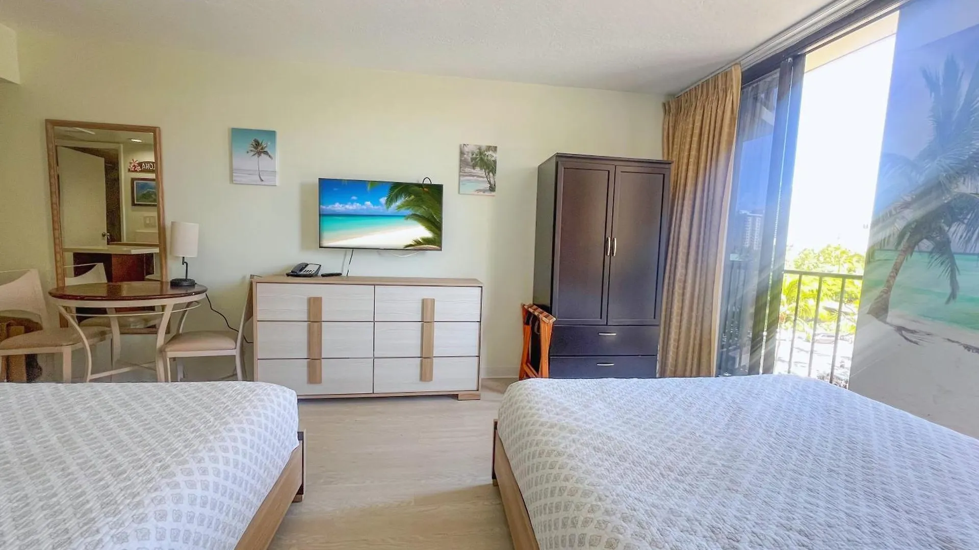 公寓 Waikiki Palms In Paradise Apts 檀香山